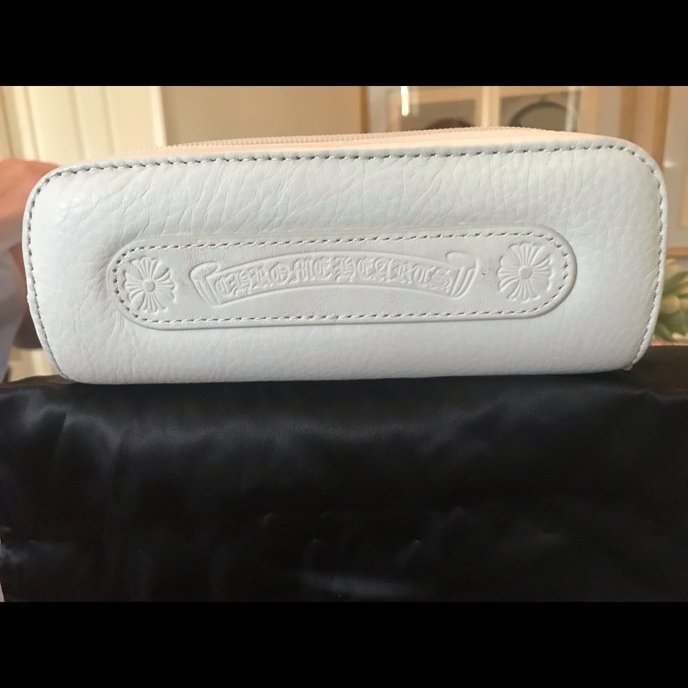 Chrome Hearts Galaxy Leather trimmed sunglasses